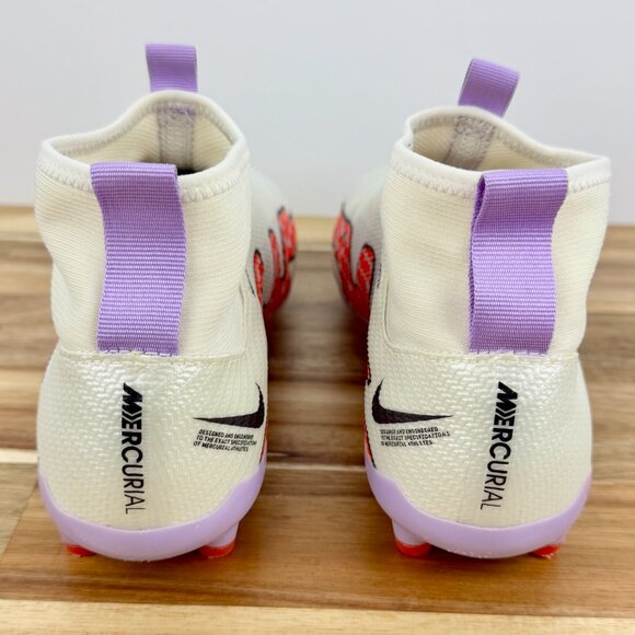Nike x Air Zoom Mercurial Superfly 9 Pro FG DJ5606-101 Size Youth 5Y Women's 6.5 - Picture 5 of 9